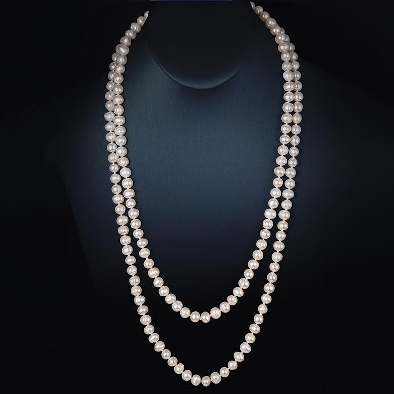 Speakeasy Pearl Necklace